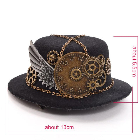 Gothic Gears Wing Chain Head Wear