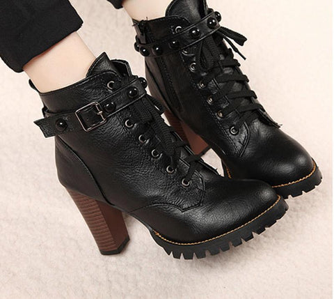 Gothic Ankle Boots